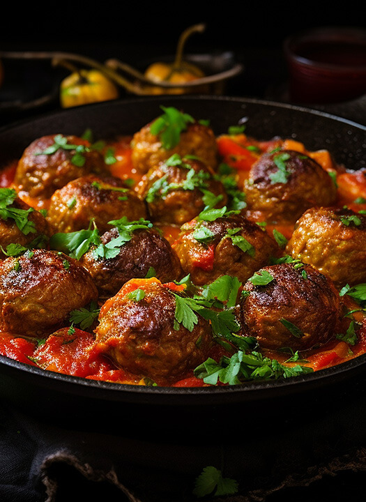 Albóndigas en salsa