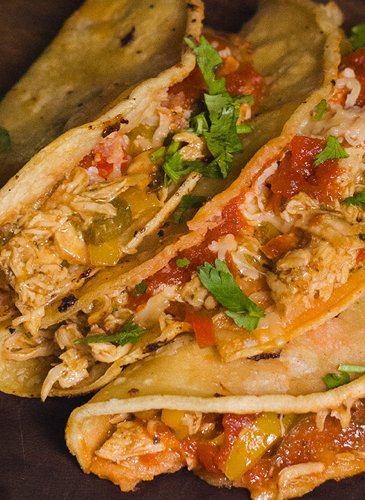 Tacos de pollo